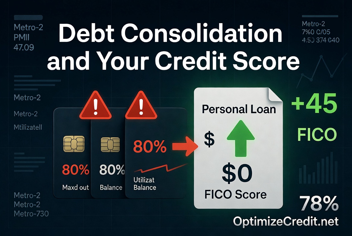 Comparison of debt consolidation methods and their effect on credit scores
